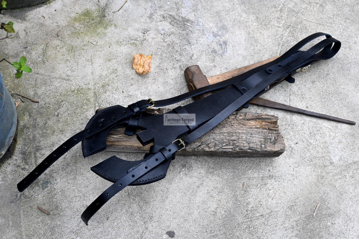 NGULU SWORD/ Double Blade ceremonial ngulu sword/ 18 inches Long Blade hand forged historical Sword/African sword/Wooden Handle