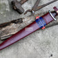 SWISS DEGEN SWORD /17 inches long Blade Hand forged sword/Leaf spring of truck/Balance water tempered/Short sword/Sharpen/Sheath included