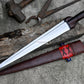 Handmade Scottish Dirk fixed blade knife full view