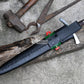 Handmade Viking dagger side view