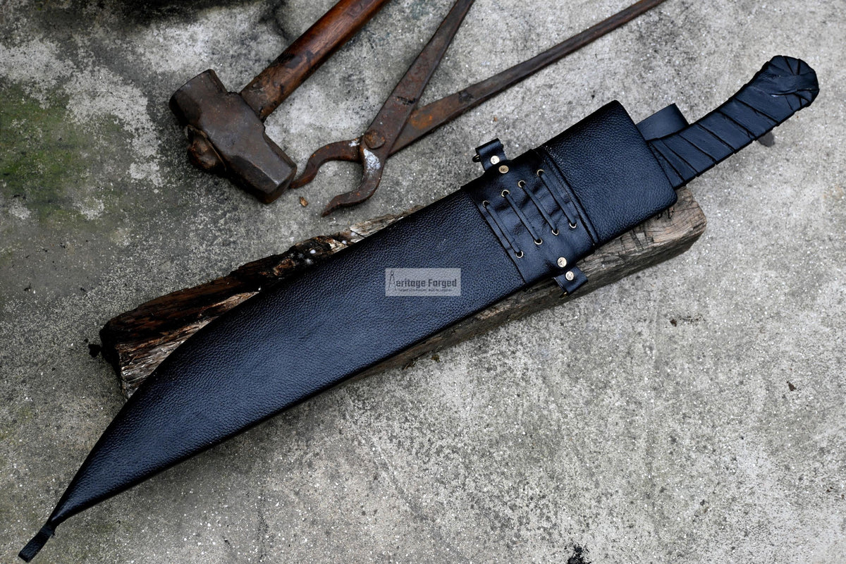 Handmade Viking dagger view 