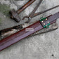 SEAX MACHETE / Large Jungle Machete/ 20 inches Long Blade Heavy duties machete/ Full tang/ Leaf spring of truck/ Tempered/Sharpen/Working