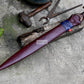 BRONZE AGE SWORD/24 inches Long Blade hand forged Sword/Leaf spring of truck/Rosewood Handle/Sharpen/Tempered/Ready to use/knife/knives