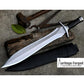 XIPHOS SWORD  / 18 inches Long Blade hand forged Sword/Leaf spring of truck/Horn Handle/Sharpen/Tempered/Ready to use/knife/knives