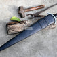 ACHILLES SWORD/22 inches Long Blade hand forged Sword/Leaf spring of truck/Rosewood Handle/Sharpen/Tempered/Ready to use/knife/knives