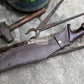 KUKRI MACHETE / Large Jungle Machete/ 16 inches Long Blade Heavy duties machete/ Full tang/ Leaf spring of truck/ Tempered/Sharpen/Working
