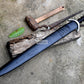TENE SWORD/22 inches Long Blade hand forged Sword/Leaf spring of truck/Rosewood Handle/Sharpen/Tempered/Ready to use/knife/knives