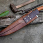 JUNGLE MACHETE / Large Jungle Machete/18 inches Long Blade Heavy duties machete/ Full tang/ Leaf spring of truck/ Tempered/Sharpen/Working
