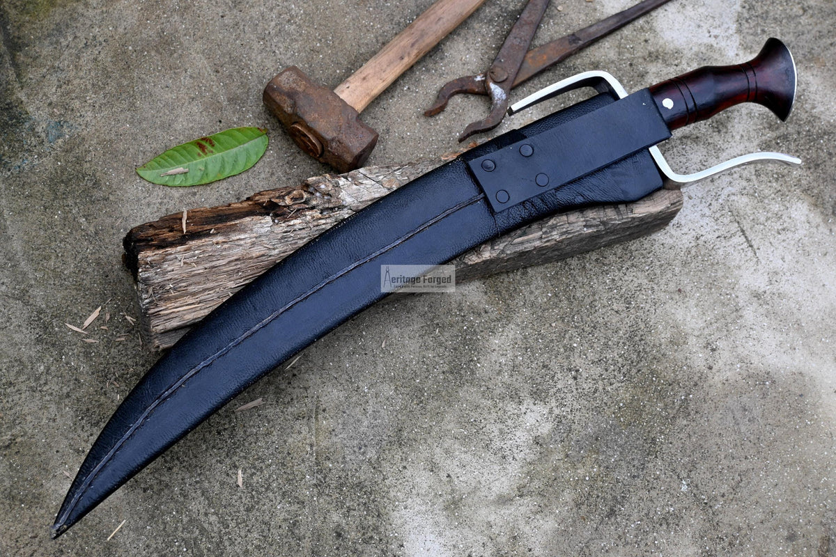KORTADA MACHETE/21 inches long Blade Large Jungle machete/ Real working machete/ Historical Machete/Best for Heavy duties/Carbon steel/Sharp