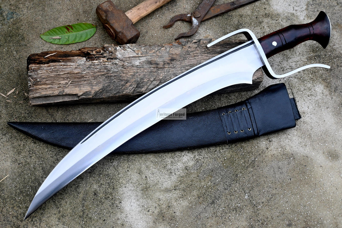 KORTADA MACHETE/21 inches long Blade Large Jungle machete/ Real working machete/ Historical Machete/Best for Heavy duties/Carbon steel/Sharp