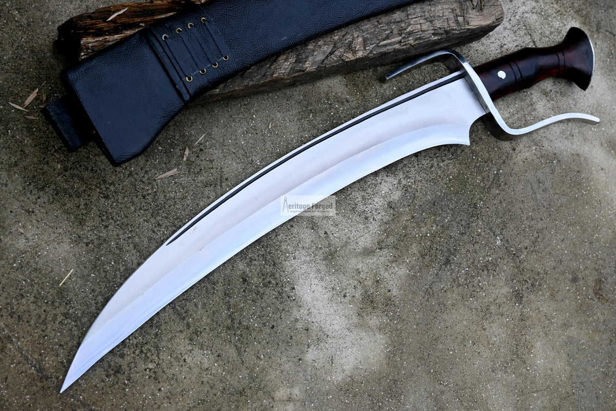 KORTADA MACHETE/21 inches long Blade Large Jungle machete/ Real working machete/ Historical Machete/Best for Heavy duties/Carbon steel/Sharp