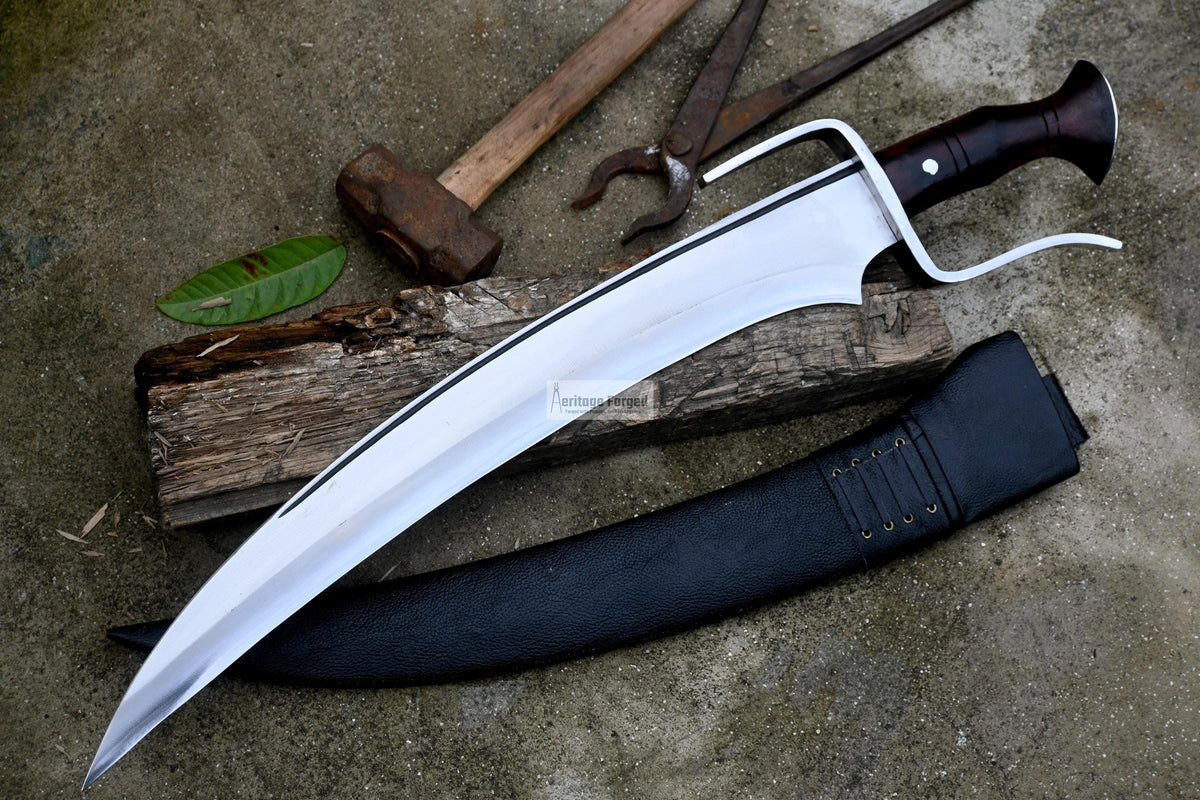 KORTADA MACHETE/21 inches long Blade Large Jungle machete/ Real working machete/ Historical Machete/Best for Heavy duties/Carbon steel/Sharp