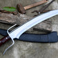 KORTADA MACHETE/21 inches long Blade Large Jungle machete/ Real working machete/ Historical Machete/Best for Heavy duties/Carbon steel/Sharp
