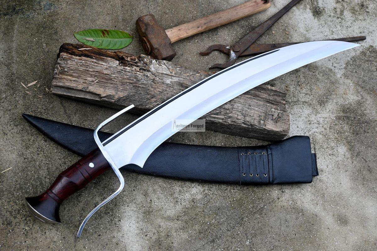 KORTADA MACHETE/21 inches long Blade Large Jungle machete/ Real working machete/ Historical Machete/Best for Heavy duties/Carbon steel/Sharp