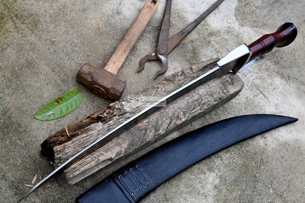 KORTADA MACHETE/21 inches long Blade Large Jungle machete/ Real working machete/ Historical Machete/Best for Heavy duties/Carbon steel/Sharp
