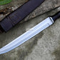 HUNTING KNIFE / 15 inches long Blade Hunting knife / Hand forged knife / Made from Leaf spring of truck / Tempered / Sharpen/ Ready to use