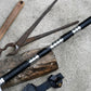 ACHILLES SPEAR / hand forged spear /12 inches Long Blade spear/ Greek Achilles Spear/ Full tang/ Leaf spring of truck/ Tempered/Sharpen