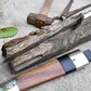 PUNYAL DAGGER/12 inches Long Blade hand forged Kris Dagger/Leaf spring of truck/Rosewood Handle/Sharpen/Tempered/Ready to use/knife/knives