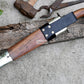 PUNYAL DAGGER/12 inches Long Blade hand forged Kris Dagger/Leaf spring of truck/Rosewood Handle/Sharpen/Tempered/Ready to use/knife/knives