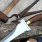 MORO DAGGER/14 inches Long Blade hand forged Filipino Dagger/Leaf spring of truck/Rosewood Handle/Sharpen/Tempered/Ready to use/knife/knives