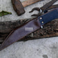SEAX KNIFE / 8 inches long Blade Hunting knife / Hand forged knife / Made from Leaf spring of truck / Tempered / Sharpen/ Ready to use