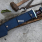 HEAVY MACHETE / Large Jungle Machete/ 16 inches Long Blade Heavy duties machete/ Full tang/ Leaf spring of truck/ Tempered/Sharpen/Working