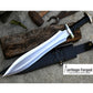 SHORT GLADIUS SWORD/16 inches Long Blade hand forged Sword/Leaf spring of truck/Rosewood Handle/Sharpen/Tempered/Ready to use/knife/knives