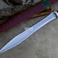 GLADIUS SWORD /22 inches long Blade Hand Forged Sword/ Gladius Machete/Handmade from Leaf spring of Truck-Balance water tempered/Sharp