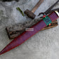 GLADIUS SWORD /22 inches long Blade Hand Forged Sword/ Gladius Machete/Handmade from Leaf spring of Truck-Balance water tempered/Sharp