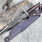 RAMBO III KNIFE/ Rambo 3 knife/ Hand forged knife/Made from leaf spring/ Tempered/ Sharpen/Ready to use /Movie knife /hunting