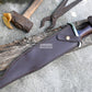 RAMBO III KNIFE/ Rambo 3 knife/ Hand forged knife/Made from leaf spring/ Tempered/ Sharpen/Ready to use /Movie knife /hunting