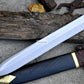 GLADIUS SWORD /20 inches long Blade Hand Forged Sword/ Gladius Machete/Handmade from Leaf spring of Truck-Balance water tempered/Sharp