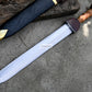 GLADIUS SWORD /20 inches long Blade Hand Forged Sword/ Gladius Machete/Handmade from Leaf spring of Truck-Balance water tempered/Sharp