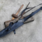 GLADIUS SPEAR / hand forged spear /17 inches Long Blade spear/ Greek Spear/ Full tang/ Leaf spring of truck/ Tempered/Sharpen