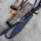 GLADIUS SPEAR / hand forged spear /17 inches Long Blade spear/ Greek Spear/ Full tang/ Leaf spring of truck/ Tempered/Sharpen