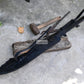 DAO MACHETE / Large Jungle Machete/20 inches Long Blade Heavy duties machete/ Long Handle/ Leaf spring of truck/ Tempered/Sharpen/Working
