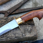 ESPADA KNIFE /15 inches long Blade Hand Forged Filipino Sword/ Machete/Handmade from Leaf spring of Truck-Balance water tempered/Sharp