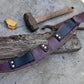 KHOPESH SHORT SWORD/ 18 inches Long Blade hand forged Egyptian khopesh sword /Leaf spring of truck /Sharpen/Tempered/Ready to use/knives