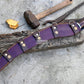 KHOPESH SHORT SWORD/ 18 inches Long Blade hand forged Egyptian khopesh sword /Leaf spring of truck /Sharpen/Tempered/Ready to use/knives