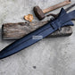 KRIS SWORD/21 inches long Blade handmade sword/ Real working machete/ Historical Machete/Best for Heavy duties/Carbon steel/Sharp