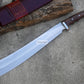 PARANG MACHETE / Large Jungle Machete/16 inches Long Blade Heavy duties machete/ Full tang/ Leaf spring of truck/ Tempered/Sharpen/Working