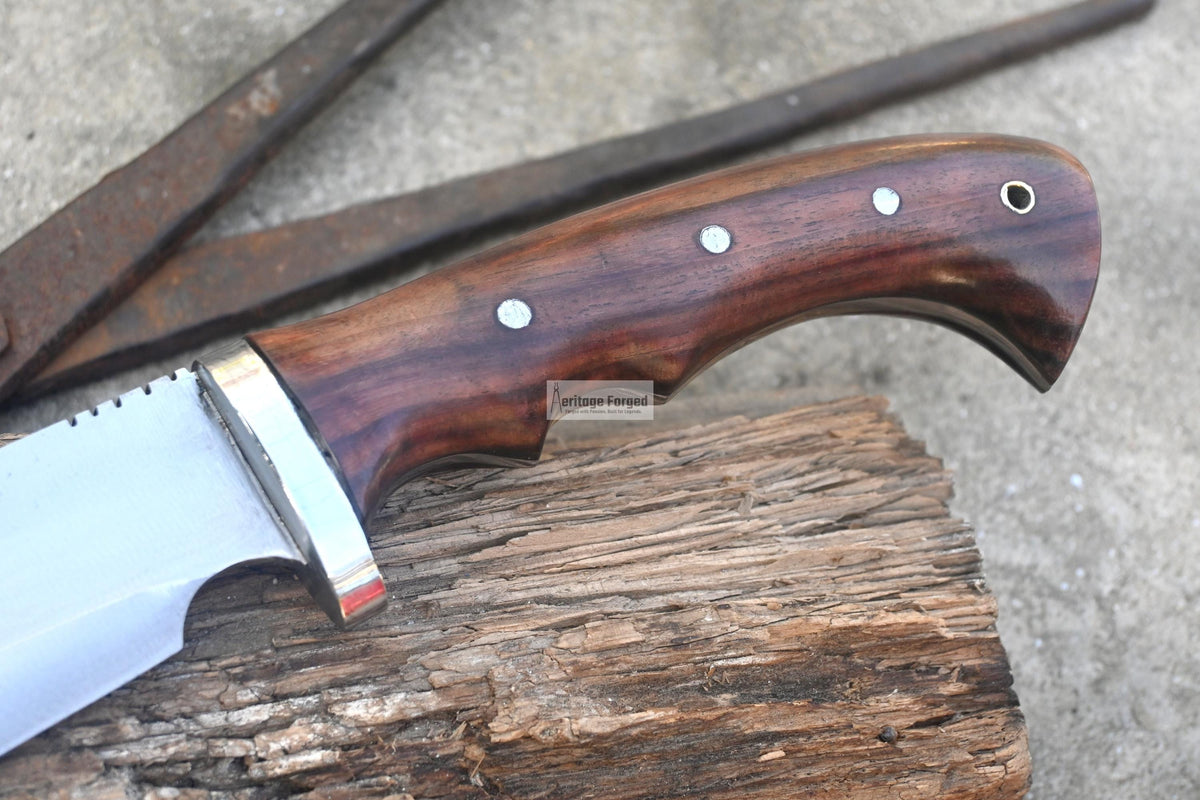 PARANG MACHETE / Large Jungle Machete/16 inches Long Blade Heavy duties machete/ Full tang/ Leaf spring of truck/ Tempered/Sharpen/Working