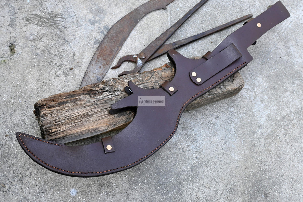NGULU SWORD/ ceremonial ngulu sword/ 18 inches Long Blade hand forged historical Sword/African sword/Wooden Handle