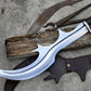 NGULU SWORD/ ceremonial ngulu sword/ 18 inches Long Blade hand forged historical Sword/African sword/Wooden Handle