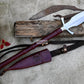 NORSEMAN SPEAR / hand forged spear /10 inches Long Blade spear/ throwing Spear/ Full tang/ Leaf spring of truck/ Tempered/Sharpen