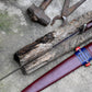 SWISS DEGEN SWORD /17 inches long Blade Hand forged sword/Leaf spring of truck/Balance water tempered/Short sword/Sharpen/Sheath included