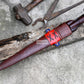 SCOTTISH DIRK/15 inches Long Blade Hand forged dirk knife /Leaf spring of truck/Rosewood Handle/Sharpen/Tempered/Ready to use/knife/knives