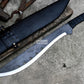  Viking dagger rosewood handle and carbon steel blade