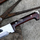 SEAX MACHETE / Large Jungle Machete/ 20 inches Long Blade Heavy duties machete/ Full tang/ Leaf spring of truck/ Tempered/Sharpen/Working