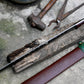 SEAX MACHETE / Large Jungle Machete/ 20 inches Long Blade Heavy duties machete/ Full tang/ Leaf spring of truck/ Tempered/Sharpen/Working